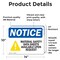 Signmission 10 in Height, 14 in Width, Vinyl Decal, Rectangle OS-2PACK-NS-D-1014-L-17047 - alternate 5